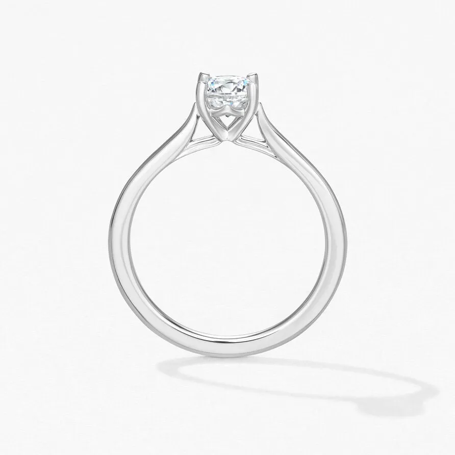 Hearts On Fire Camilla Platinum 4 Prong Diamond Engagement Ring - 0.76ct