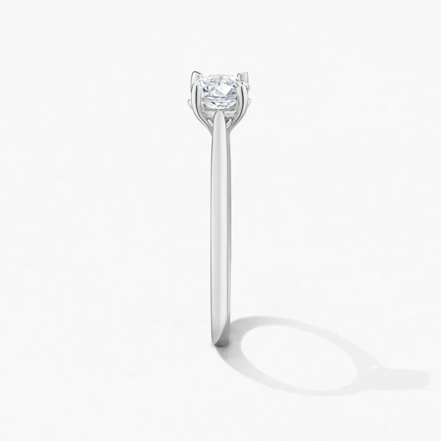 Hearts On Fire Camilla Platinum 4 Prong Diamond Engagement Ring - 0.76ct