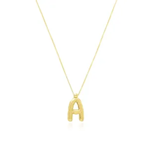 Helium Initial Necklace