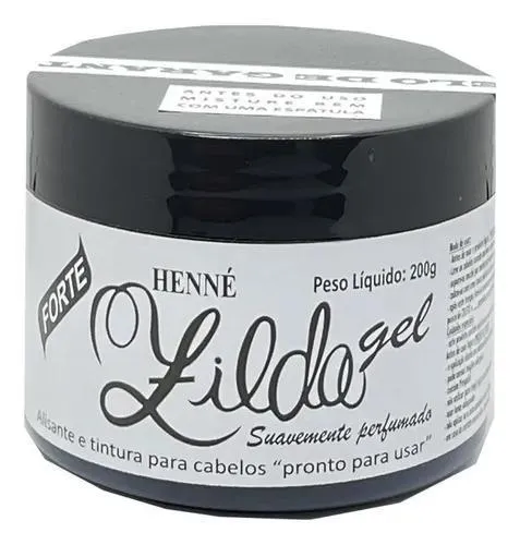 Henné Zilda Em Gel Strong 200g - Zilda