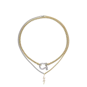 HERRADURA THUNDER LAYERED NECKLACE