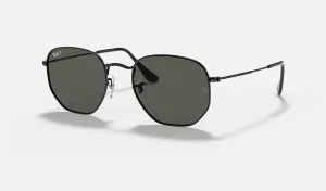 Hexagonal Flat Arista | Green Polarized | Ray Ban