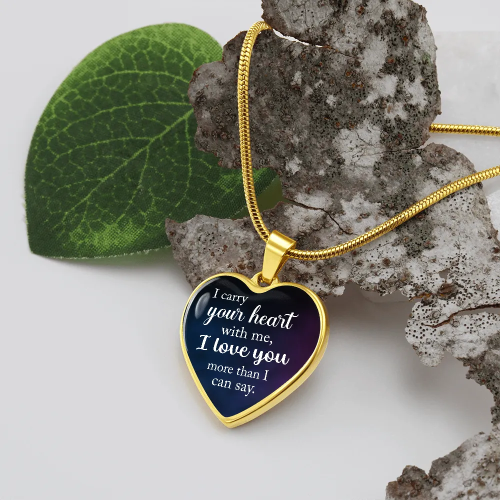 I carry your heart-Pendant
