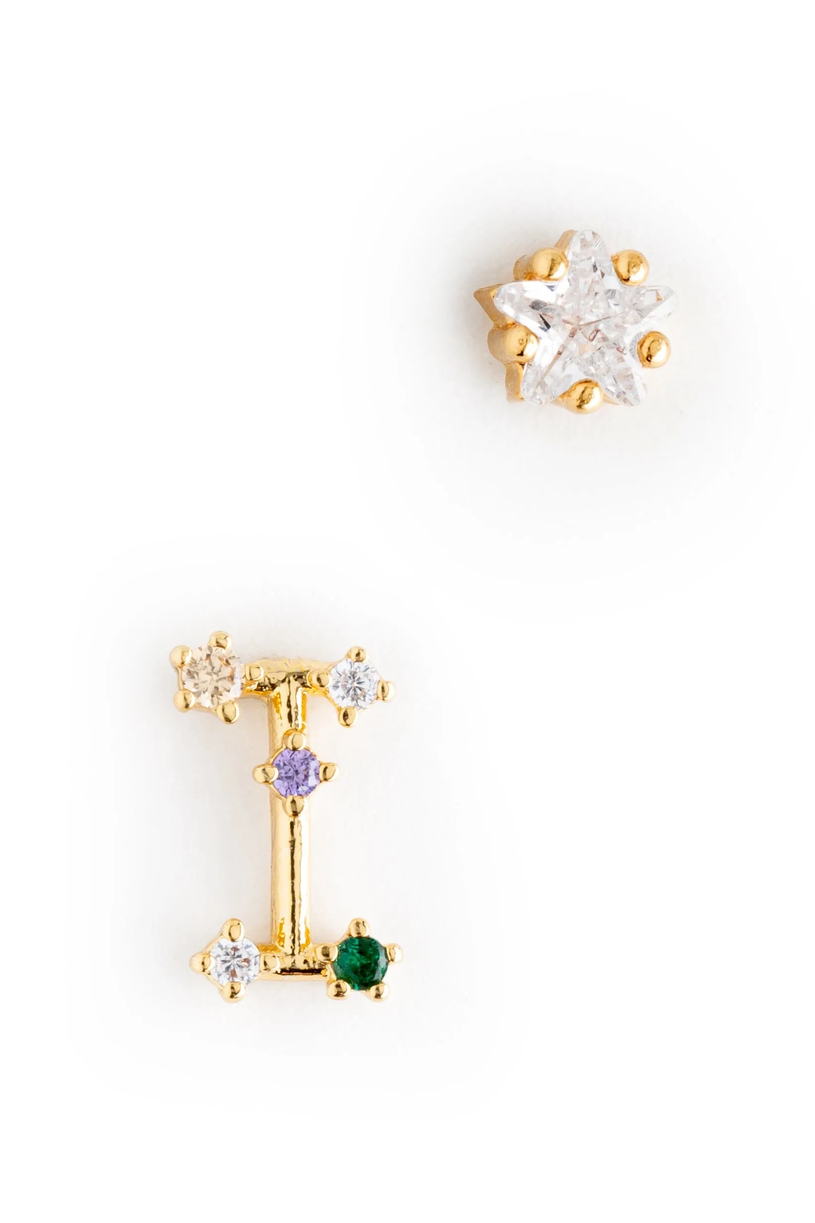 I Constellation Earrings
