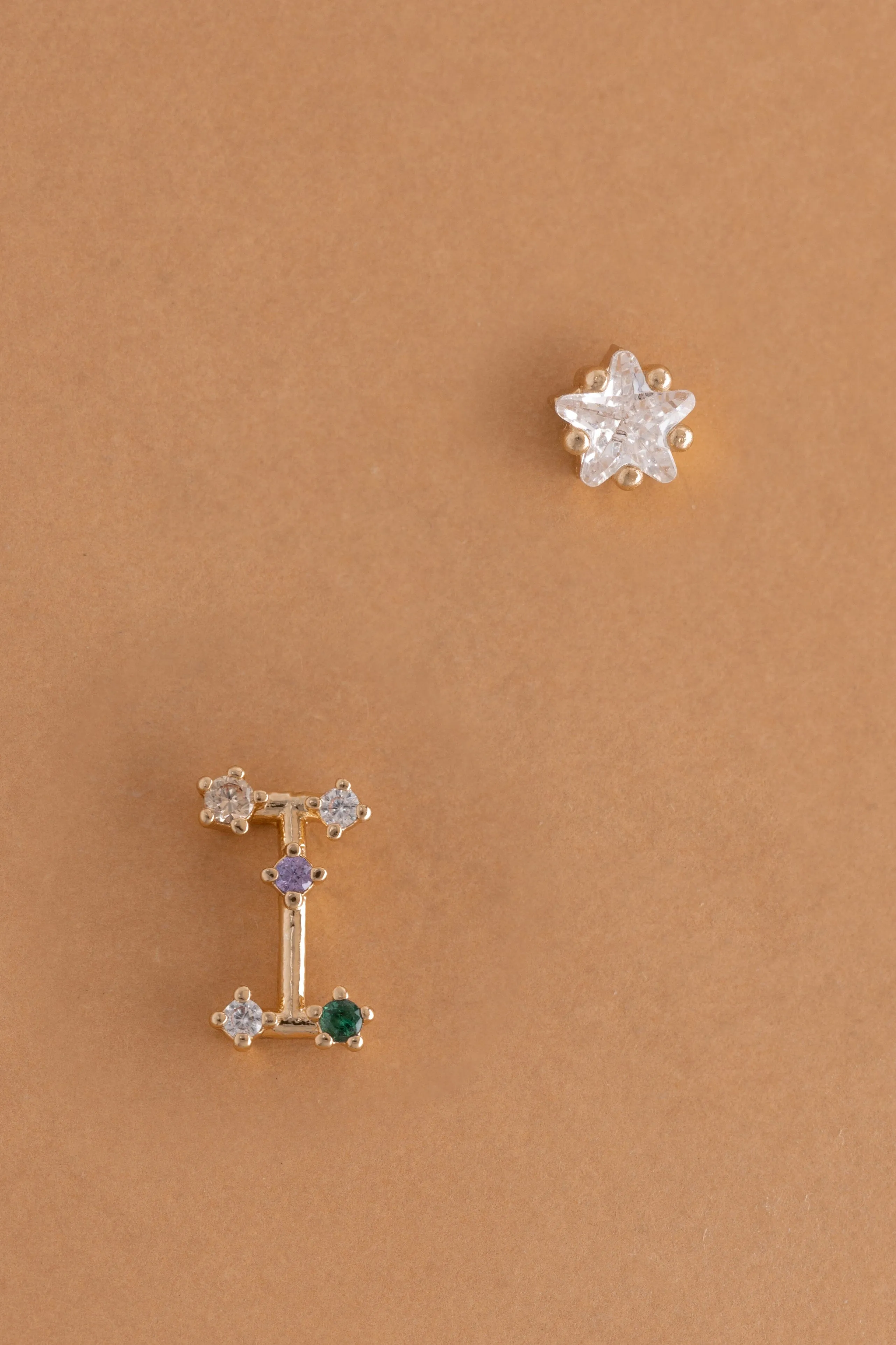 I Constellation Earrings