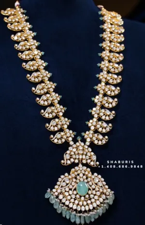 Indian jewelry Designs,South Indian jewelry,Indian Jewelry,Mango Mala,indian jewelry online,latest indian jewellery - NIHIRA-SHABURIS