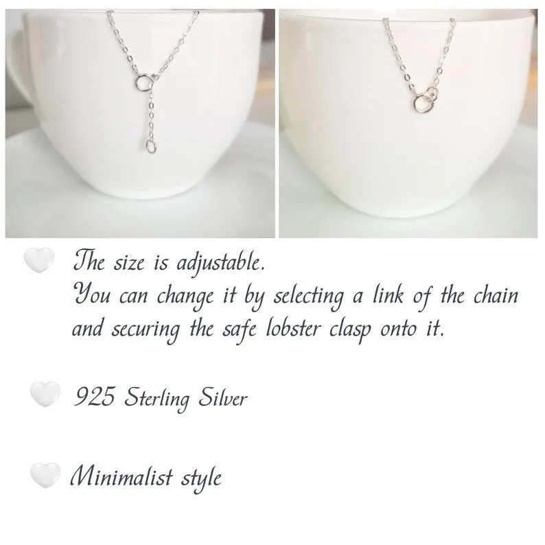 Inspirational Disc Necklace with Leaf charm Custom Coin Pendant