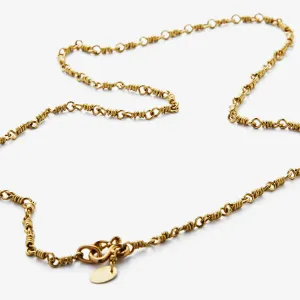 Isabella "Classic" Necklace in 18K Chartreuse Gold