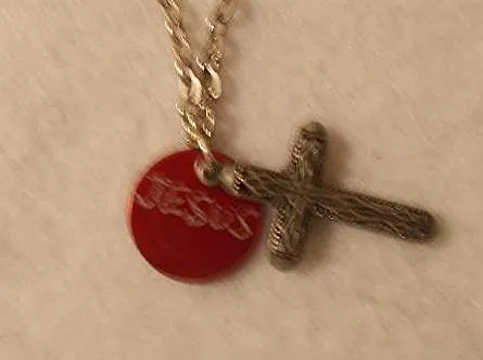 Jesus Cross Charm Necklace (special order - sold out)