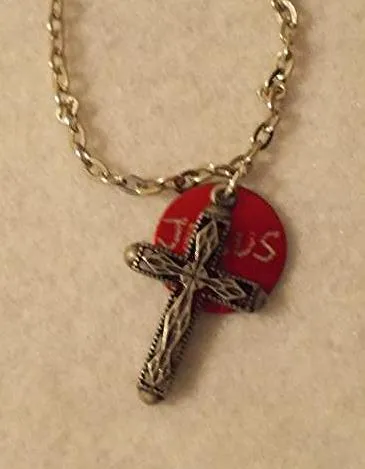 Jesus Cross Charm Necklace (special order - sold out)