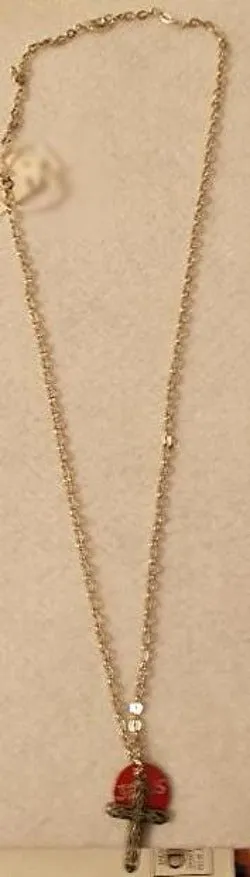 Jesus Cross Charm Necklace (special order - sold out)