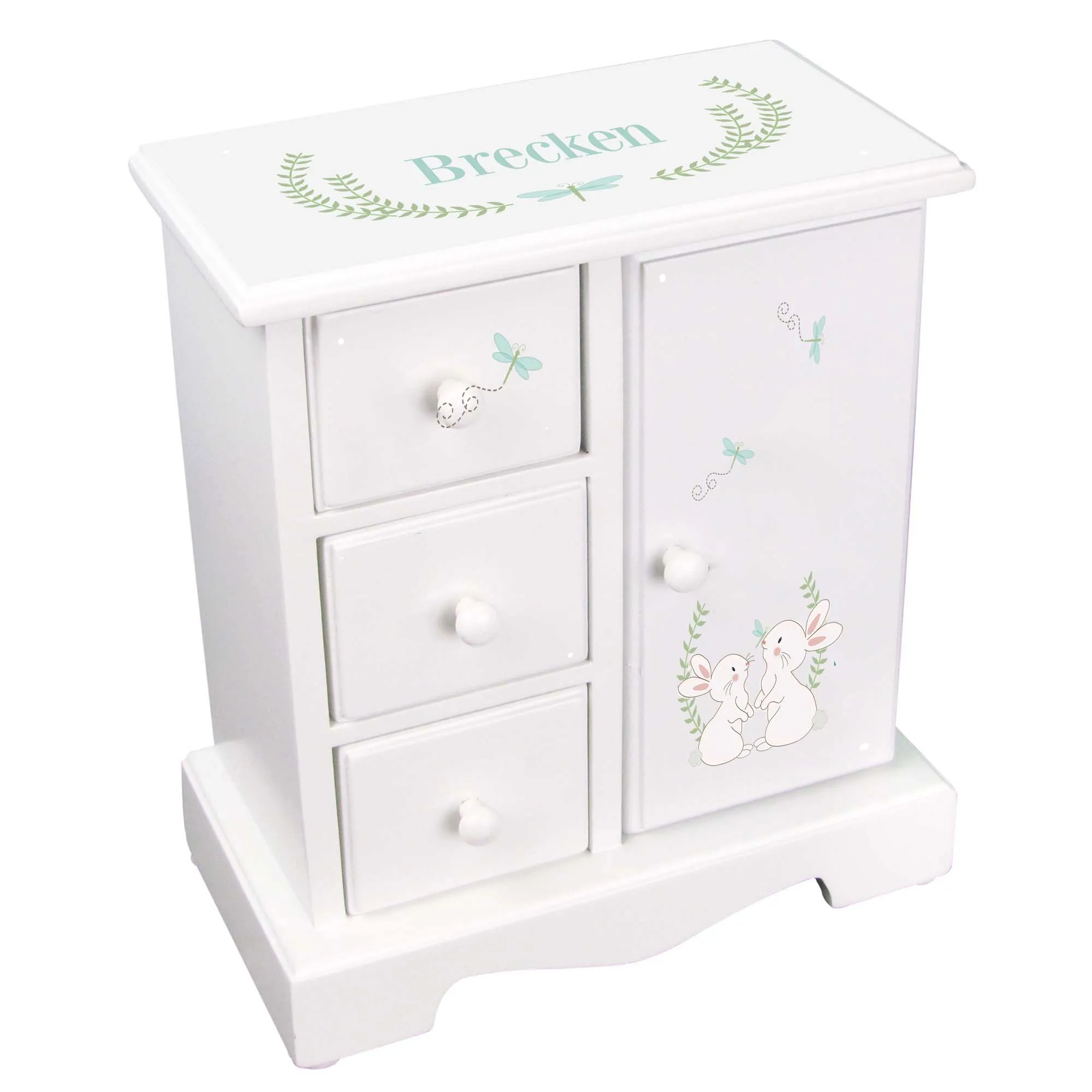 Jewelry Armoire - Classic Bunny