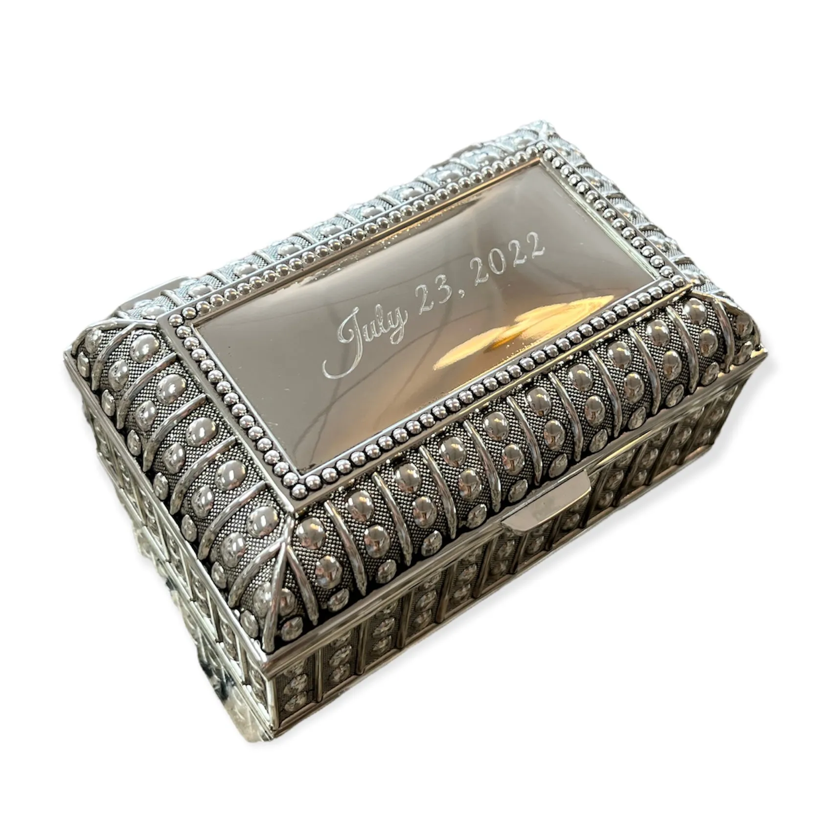 Jewelry Box - Rectangle Beaded