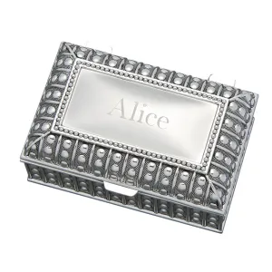 Jewelry Box - Rectangle Beaded
