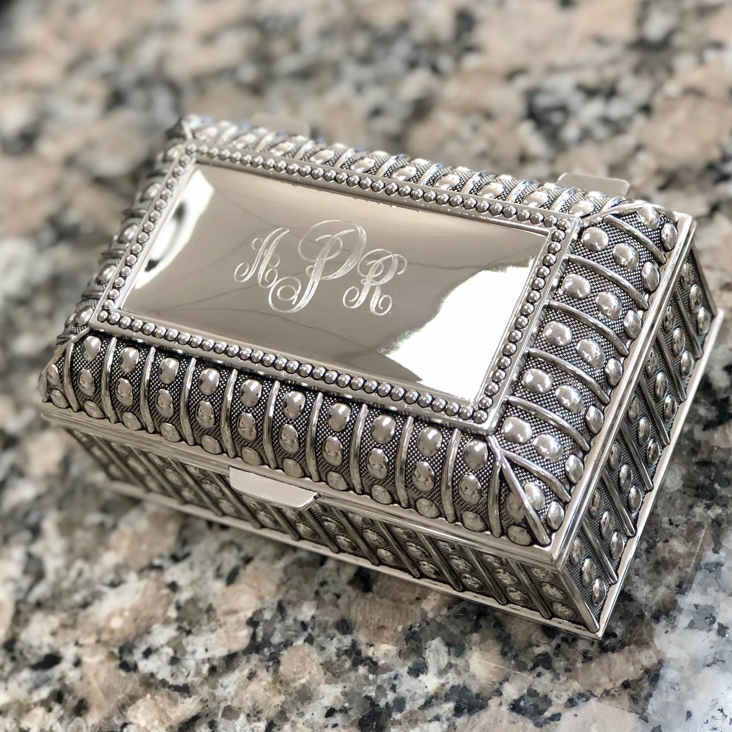 Jewelry Box - Rectangle Beaded