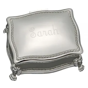 Jewelry Box - Silver Italianate