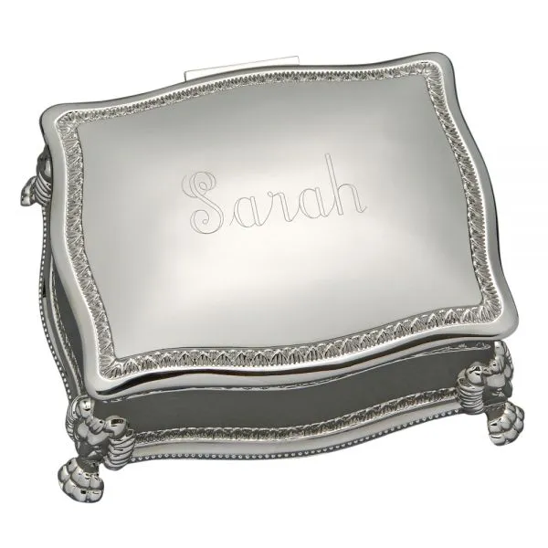 Jewelry Box - Silver Italianate