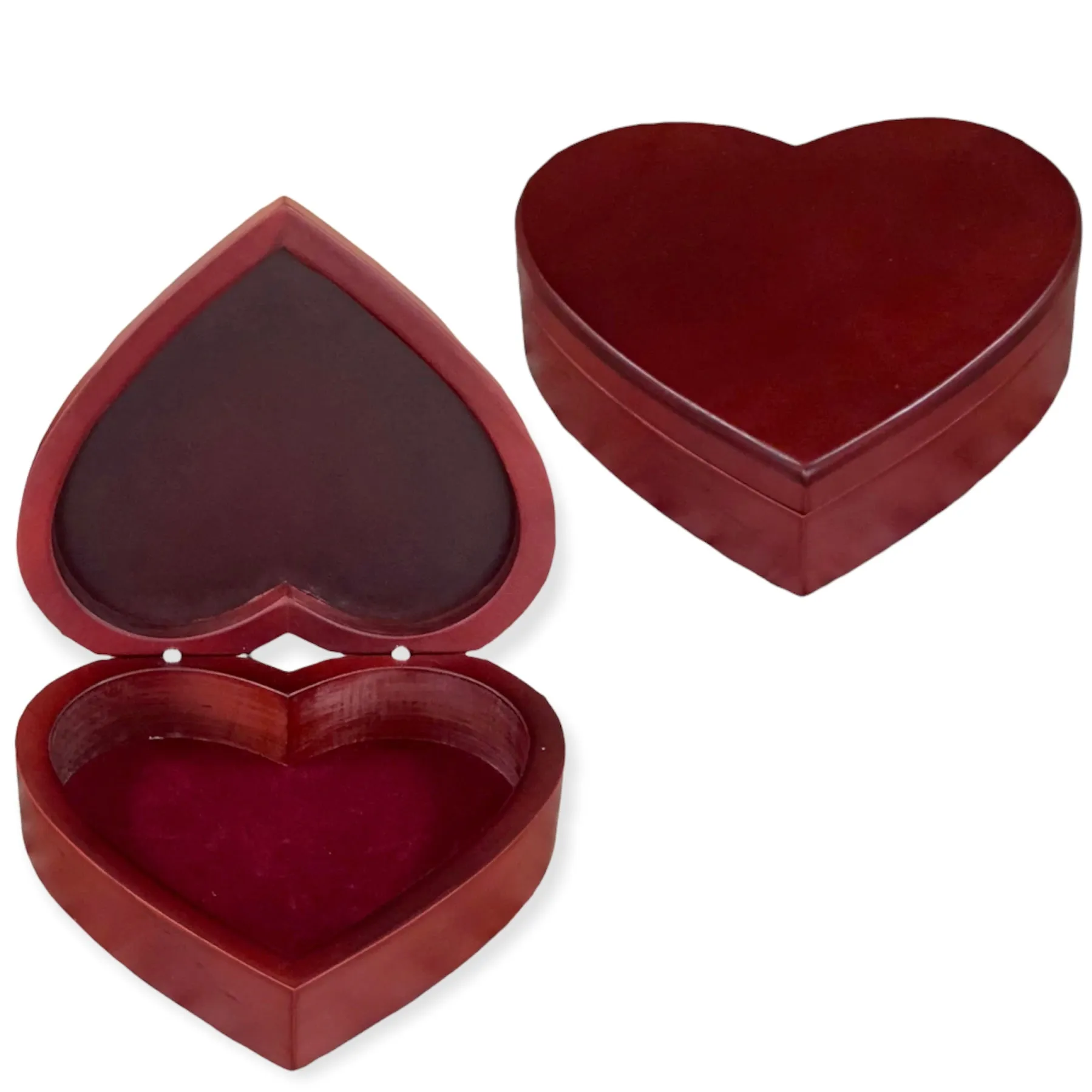 Jewelry Box - Wooden Heart