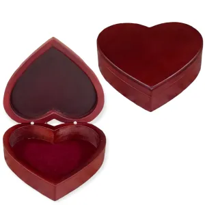 Jewelry Box - Wooden Heart