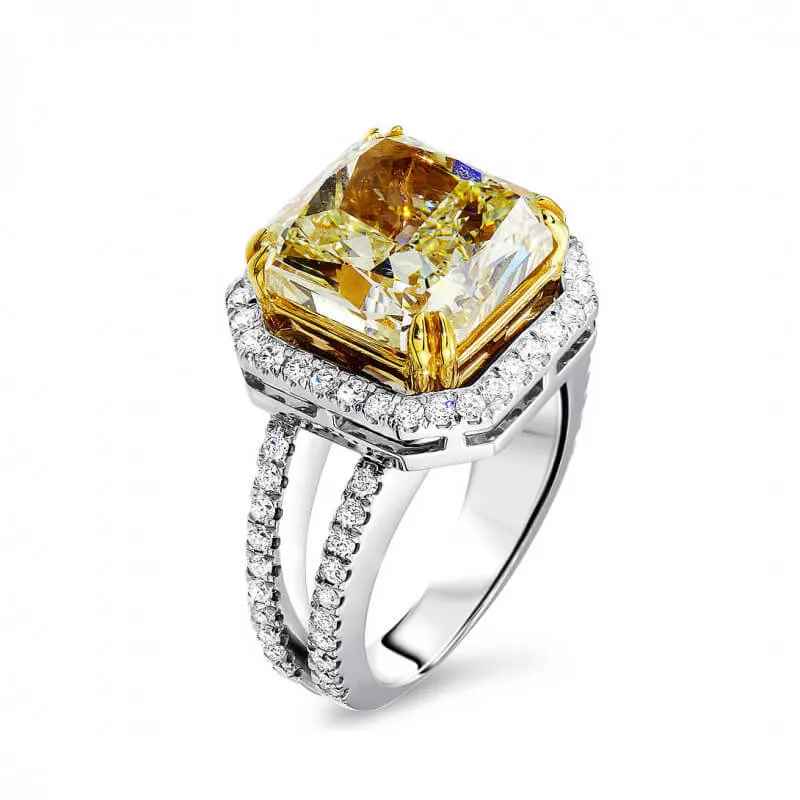 Jewelry Filled Wedding Engagement Crystal Ring
