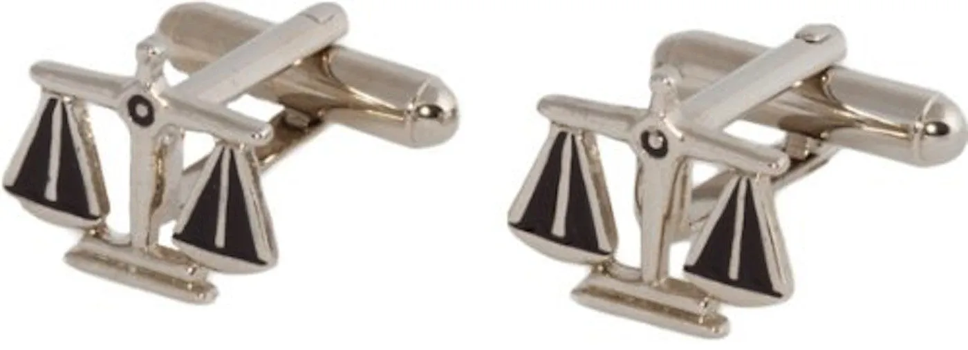 Judge Scale Of Justice Cufflinks