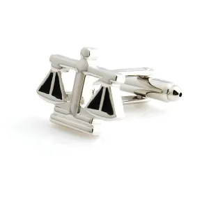 Judge Scale Of Justice Cufflinks