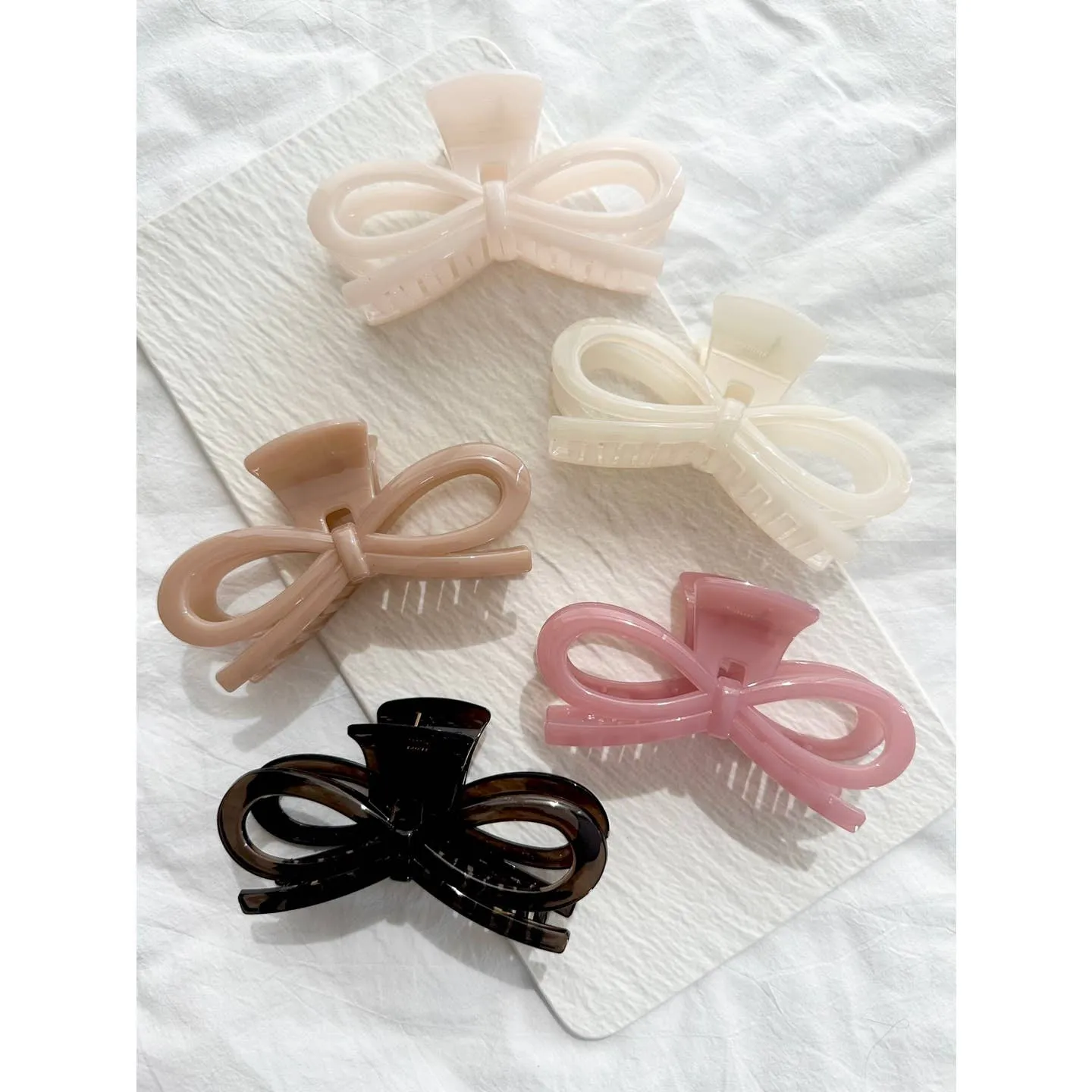 Jumbo Ribbon Claw Clip