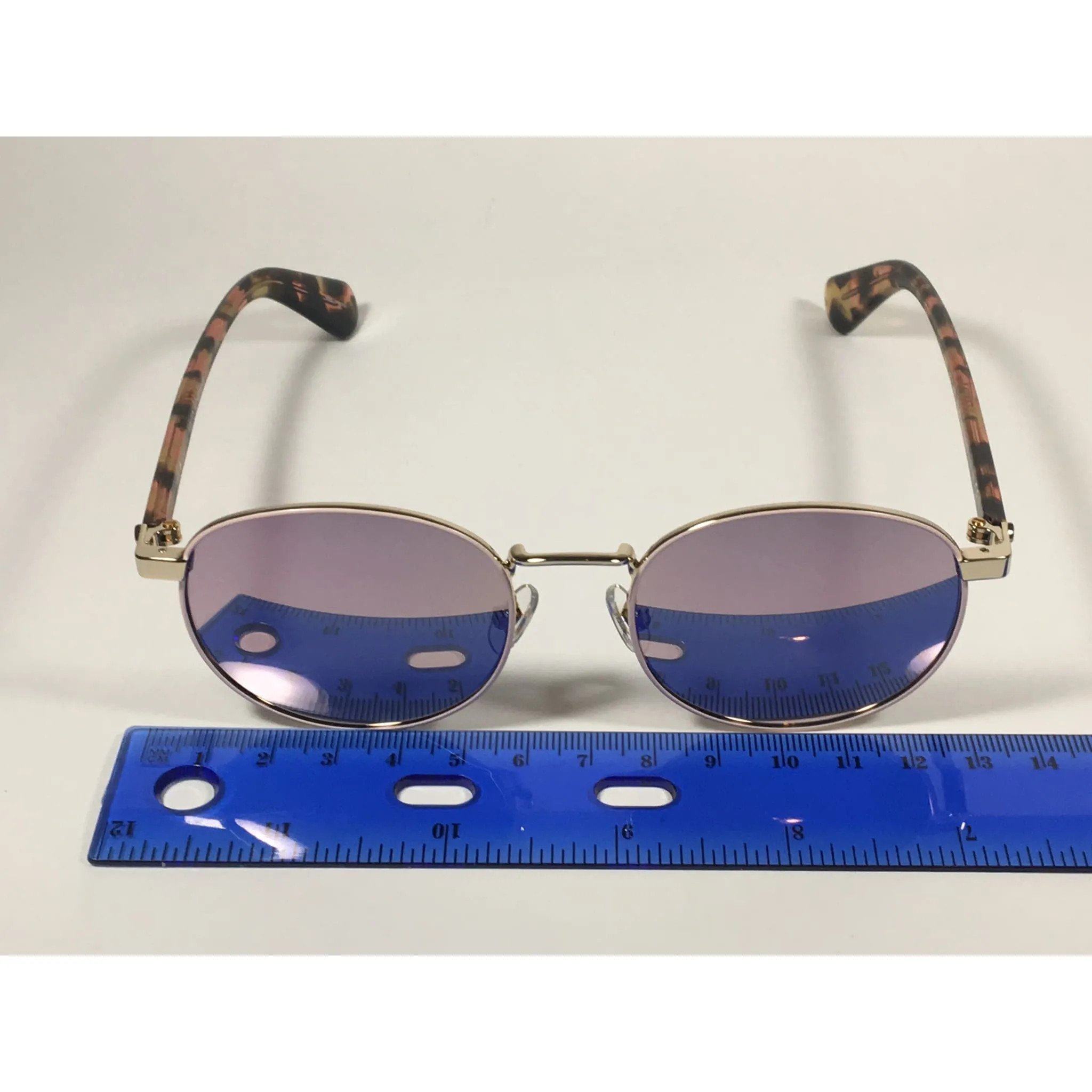 Kate Spade Adelais Pilot Sunglasses Pink Havana Tortoise Pink Mirror Lens ADELAIS/S HT80J