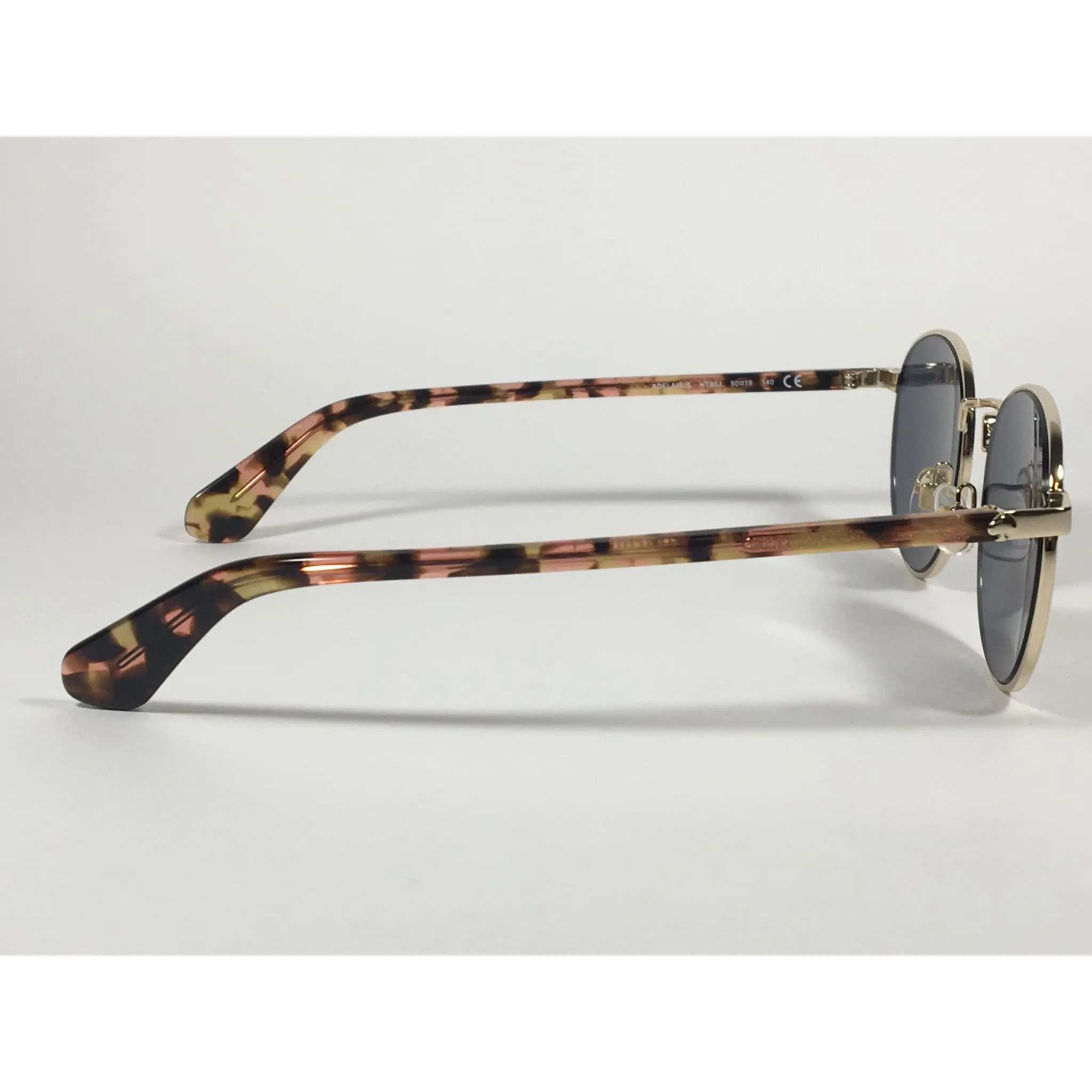 Kate Spade Adelais Pilot Sunglasses Pink Havana Tortoise Pink Mirror Lens ADELAIS/S HT80J