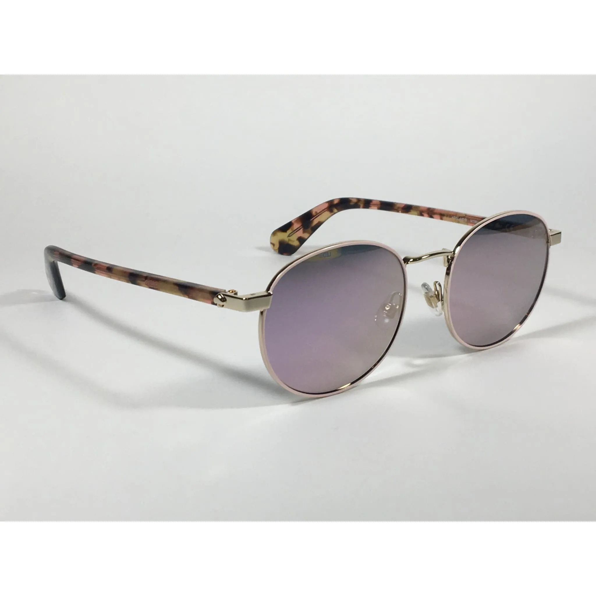 Kate Spade Adelais Pilot Sunglasses Pink Havana Tortoise Pink Mirror Lens ADELAIS/S HT80J