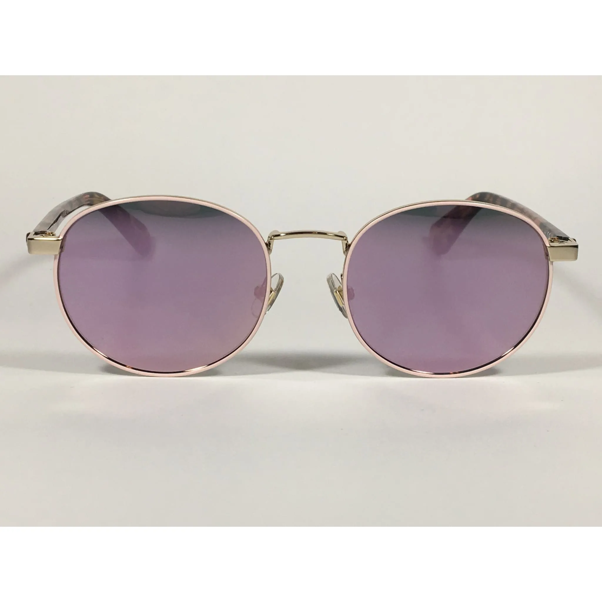 Kate Spade Adelais Pilot Sunglasses Pink Havana Tortoise Pink Mirror Lens ADELAIS/S HT80J