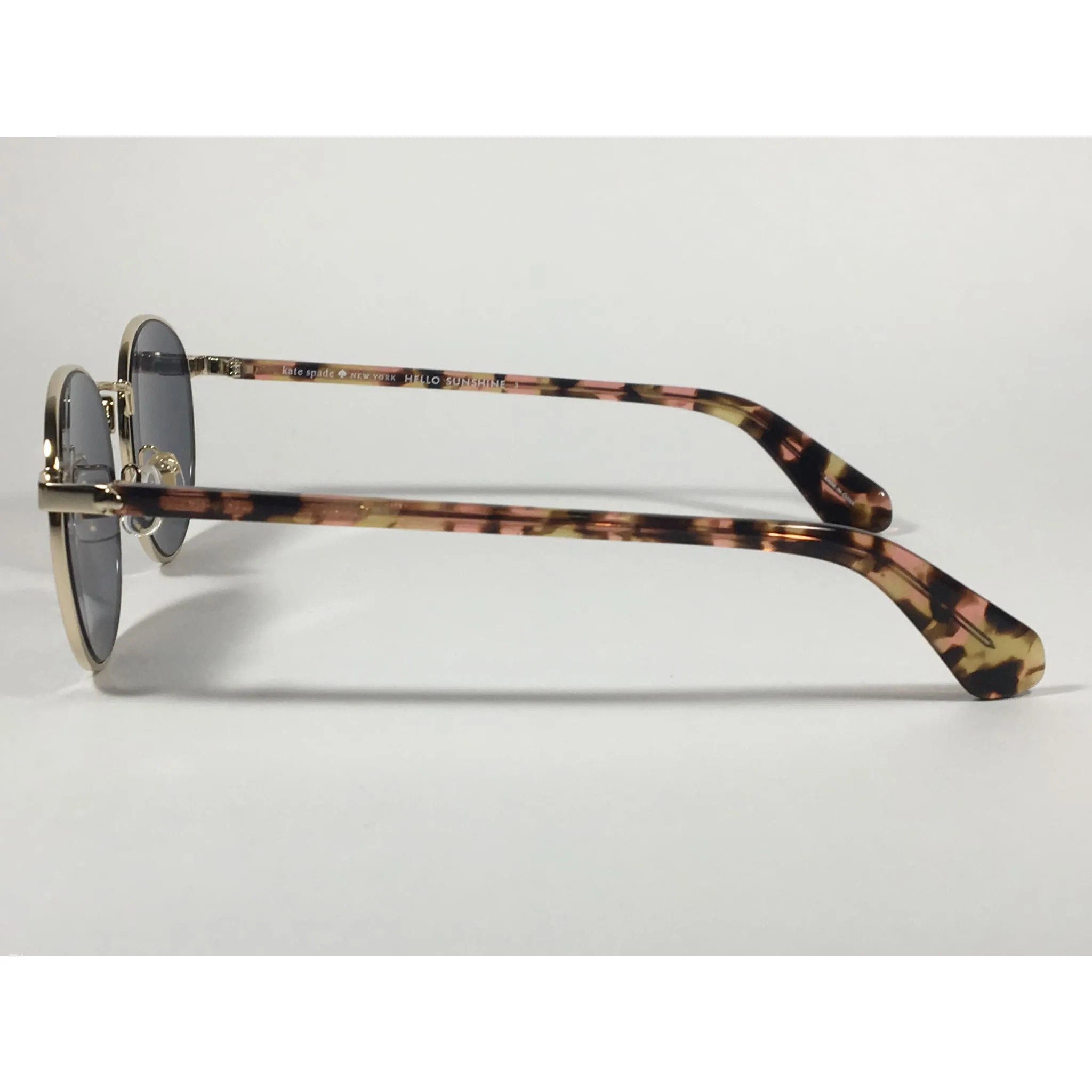 Kate Spade Adelais Pilot Sunglasses Pink Havana Tortoise Pink Mirror Lens ADELAIS/S HT80J