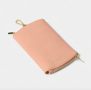 KL Clip-On Sunglasses Case-Peony Blush