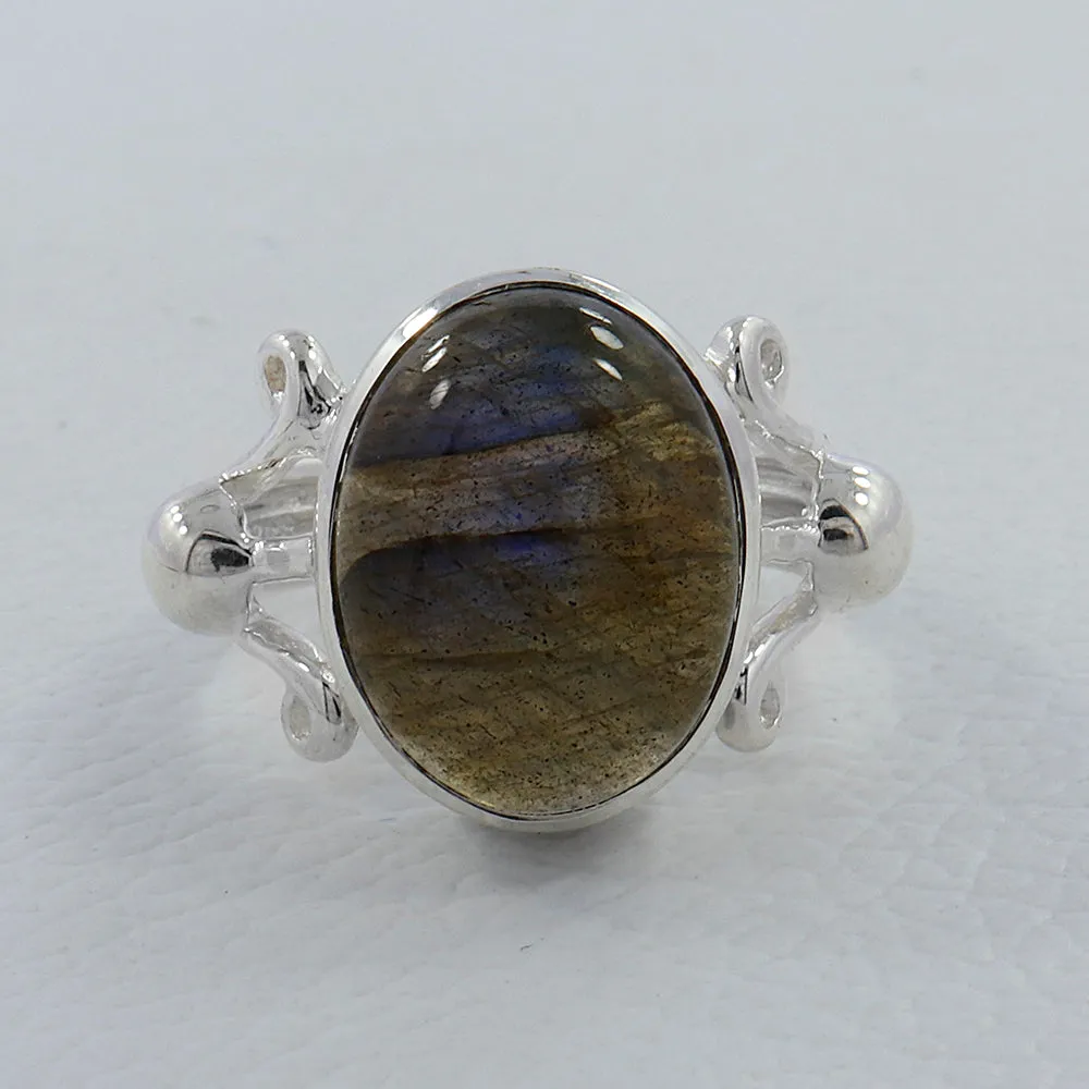 Kunzite Gemstone Sterling Silver Women Ring