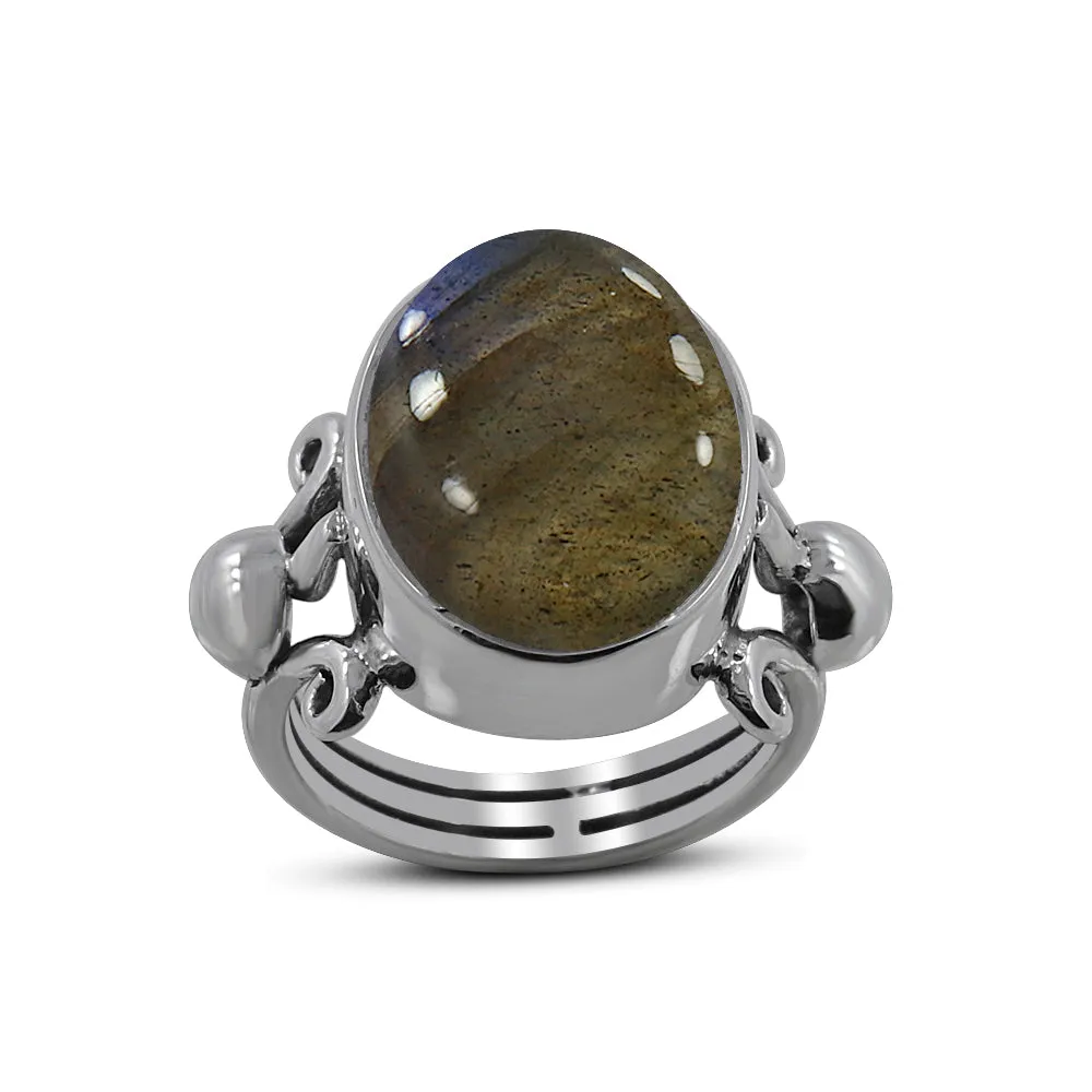 Kunzite Gemstone Sterling Silver Women Ring