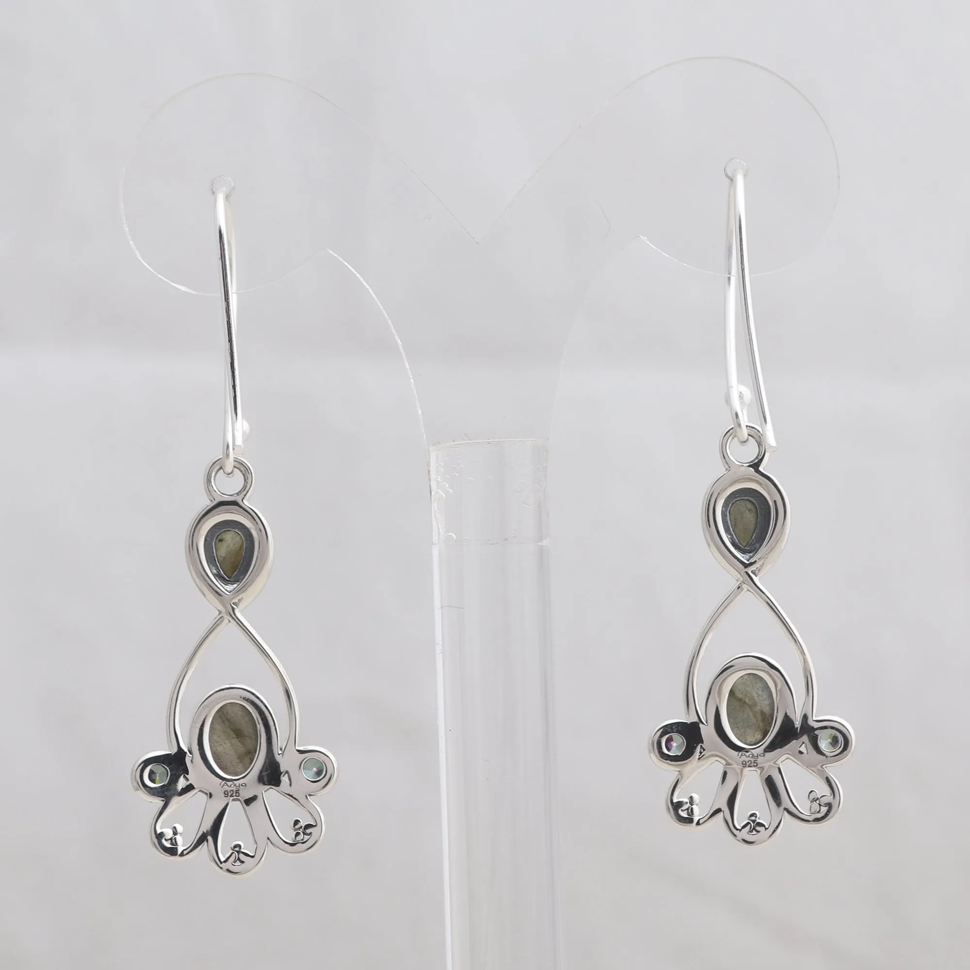 Labradorite Silver Jewelry Set