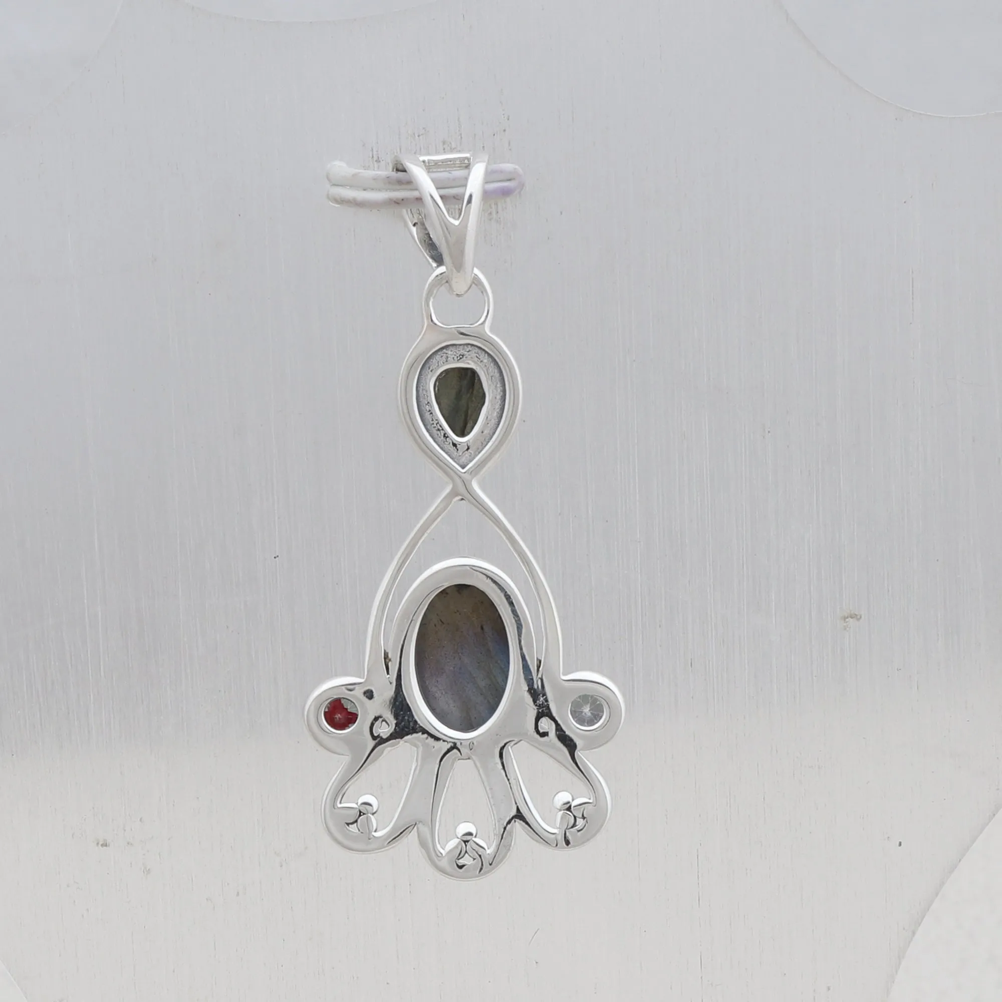 Labradorite Silver Jewelry Set