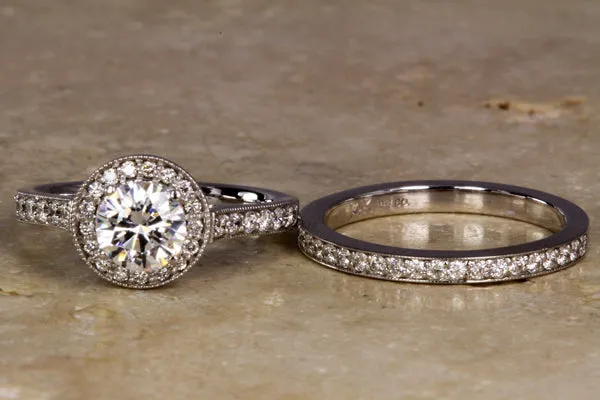 Ladies' Diamond Semi-mount Engagement Ring