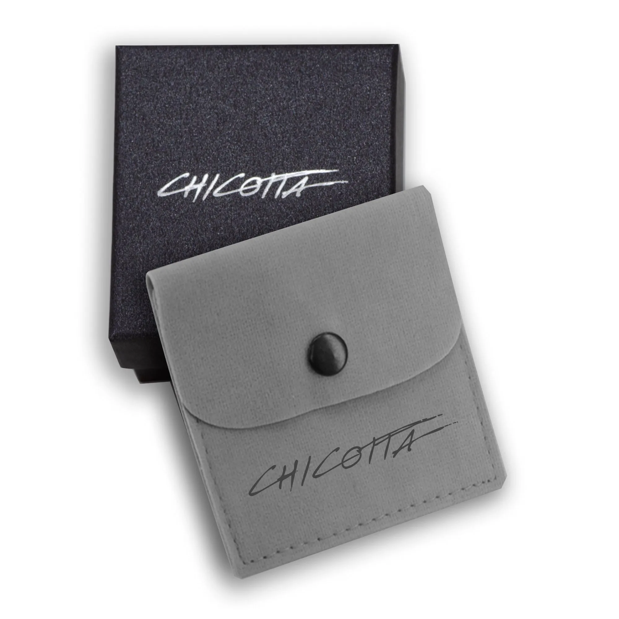 Large Knit Design Square Shape Sterling Silver Cufflink