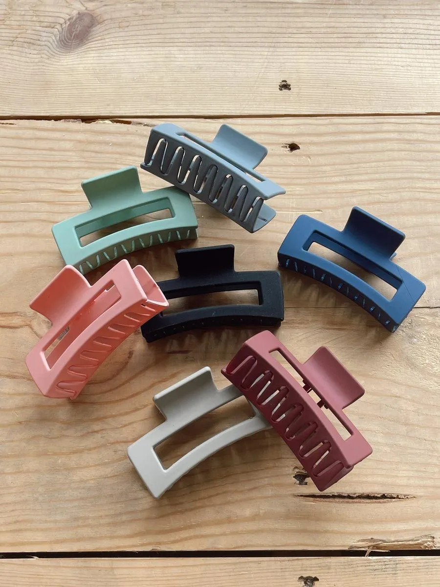 Large Rectangle Claw clips