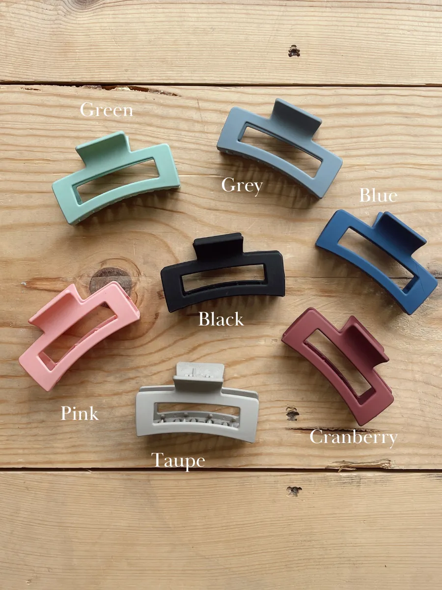 Large Rectangle Claw clips