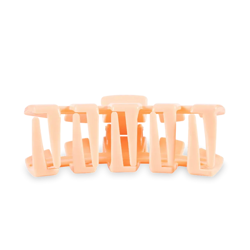 Large Teleties Claw Clip - Peach Fuzz