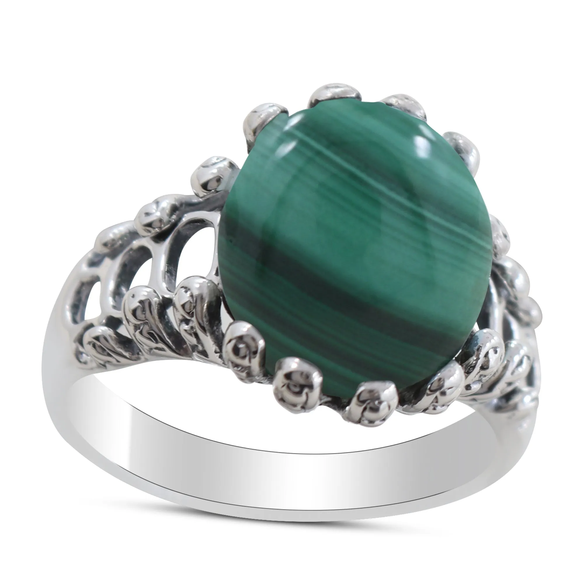 Larimar Silver Ring