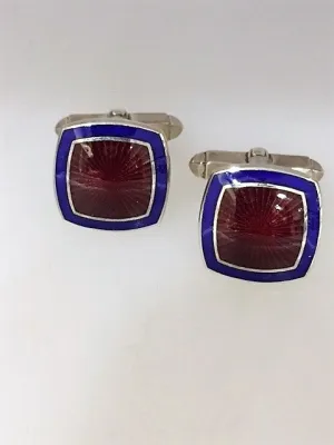 Le Joaillier Collection Enamel Cufflinks