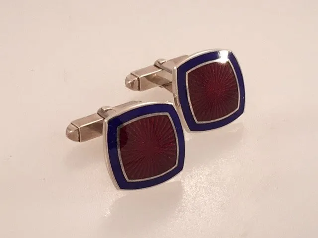Le Joaillier Collection Enamel Cufflinks