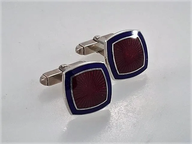 Le Joaillier Collection Enamel Cufflinks