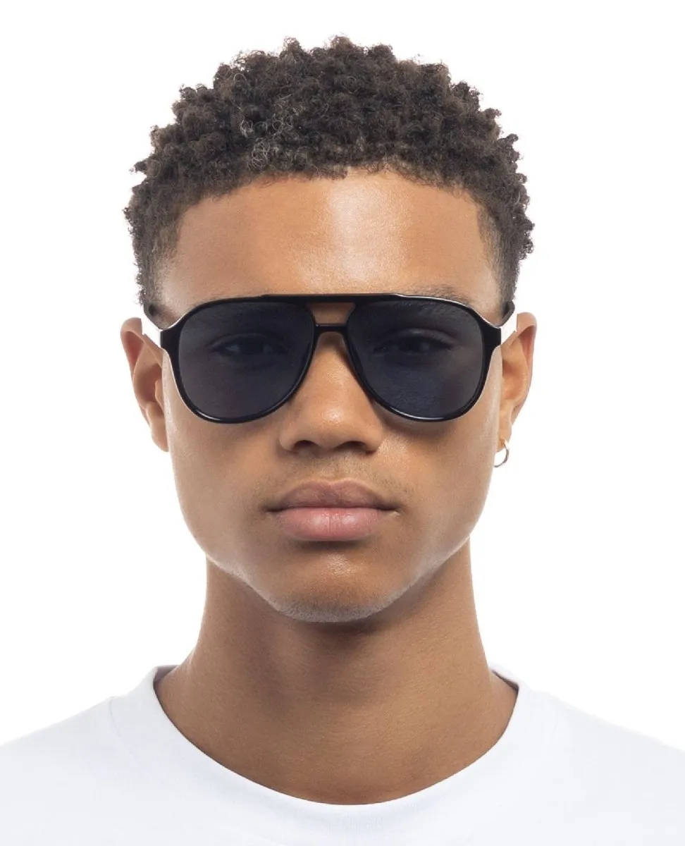 Le Spec Tragic Magic Black Navy Sunglasses