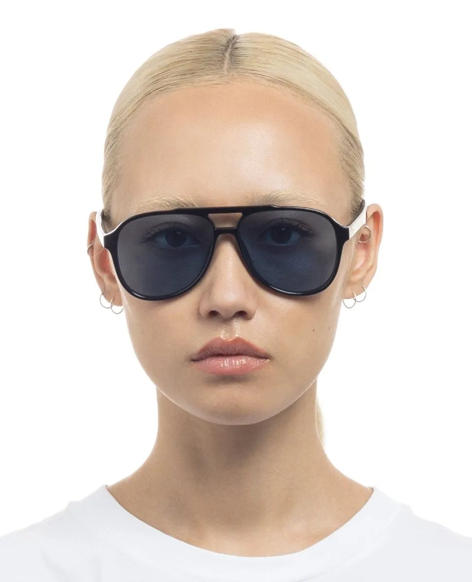 Le Spec Tragic Magic Black Navy Sunglasses