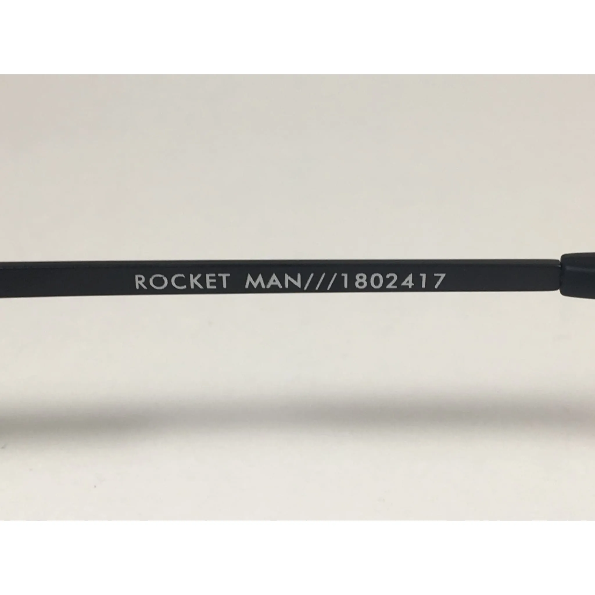 Le Specs Rocket Man Small Aviator Pilot Sunglasses Matte Black Frame Gray Lens LSP1802417