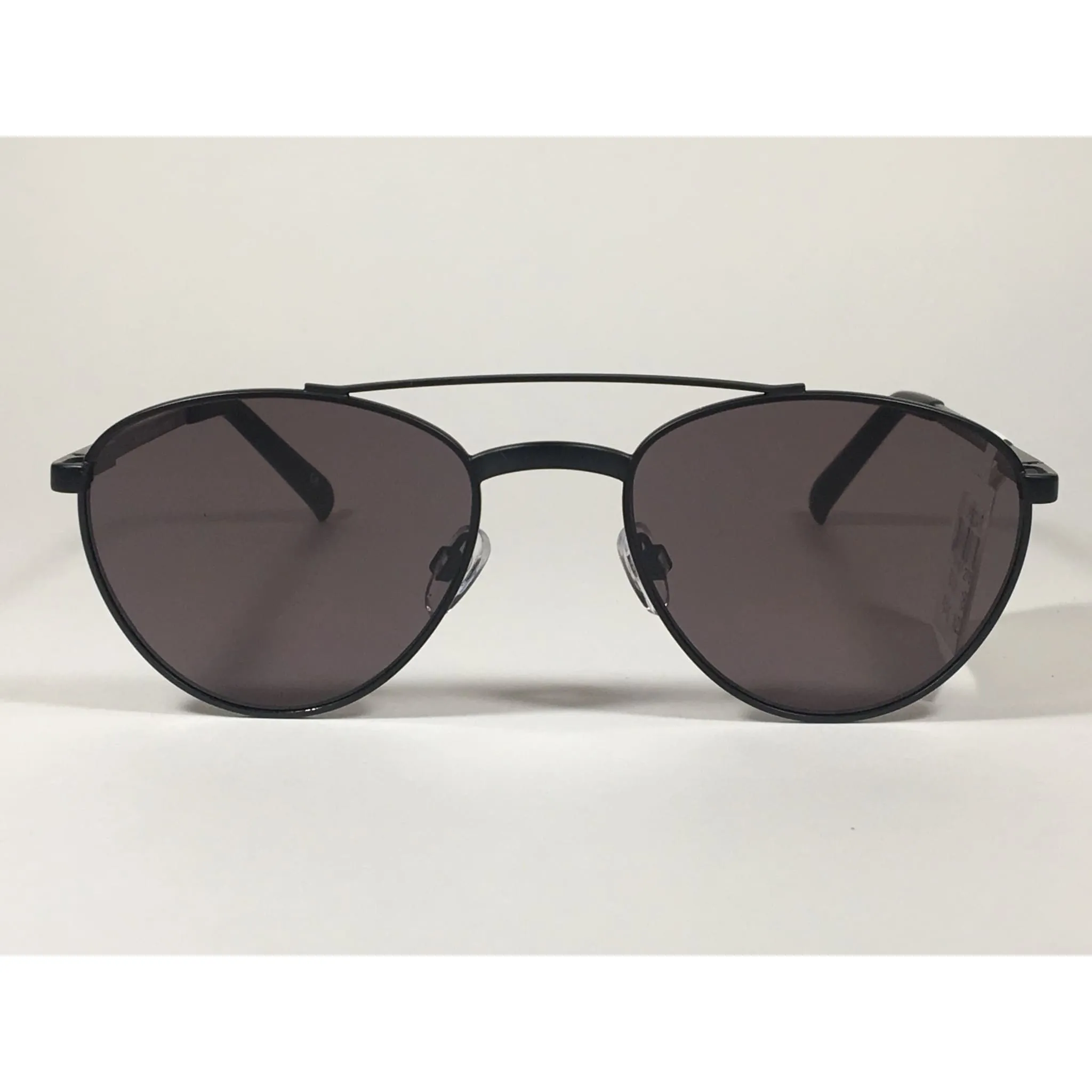 Le Specs Rocket Man Small Aviator Pilot Sunglasses Matte Black Frame Gray Lens LSP1802417